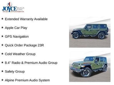 2021 Jeep Wrangler Unlimited Unlimited Rubicon 4x4