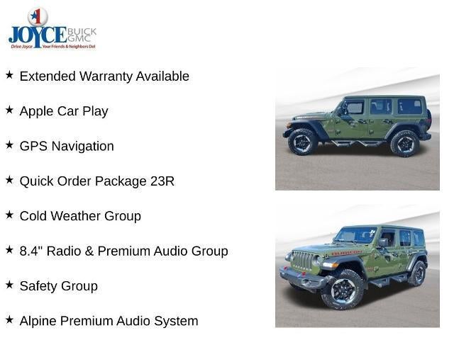 2021 Jeep Wrangler Unlimited Unlimited Rubicon 4x4
