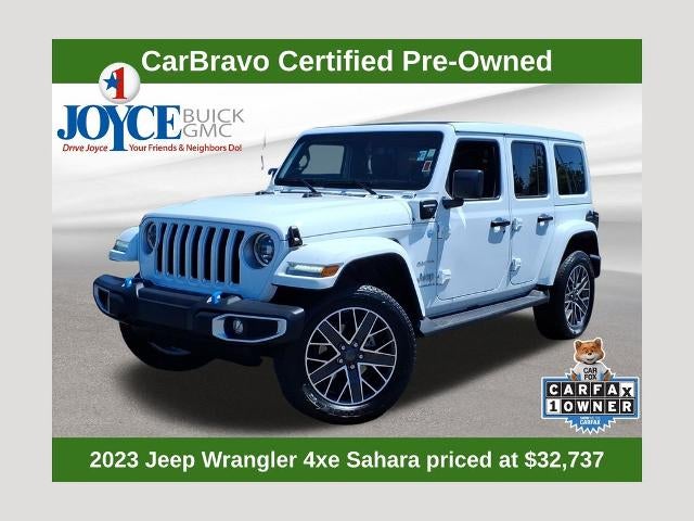 2023 Jeep Wrangler 4xe Sahara 4x4