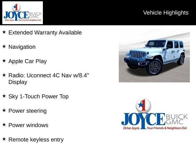 2023 Jeep Wrangler 4xe Sahara 4x4