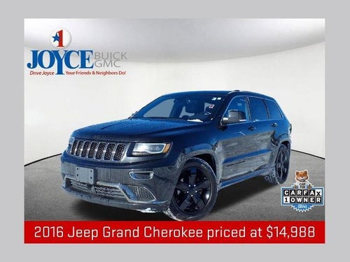 2016 Jeep Grand Cherokee 4WD 4dr High Altitude