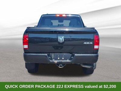 2018 RAM 1500 Express 4x4 Quad Cab 6'4" Box