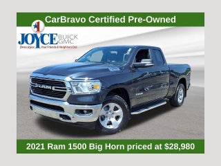 2021 RAM 1500 Big Horn 4x4 Quad Cab 6'4" Box