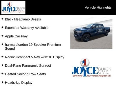2023 RAM 1500 Limited 4x4 Crew Cab 5'7" Box