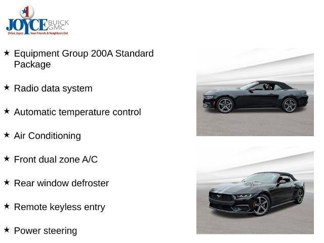 2024 Ford Mustang EcoBoost Premium Convertible