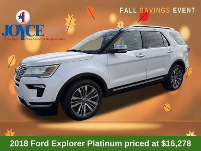2018 Ford Explorer Platinum 4WD