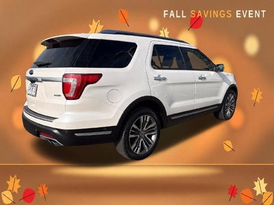 2018 Ford Explorer Platinum 4WD