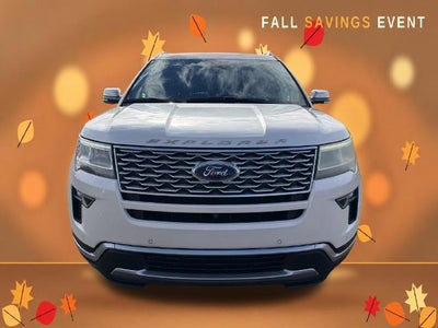 2018 Ford Explorer Platinum 4WD