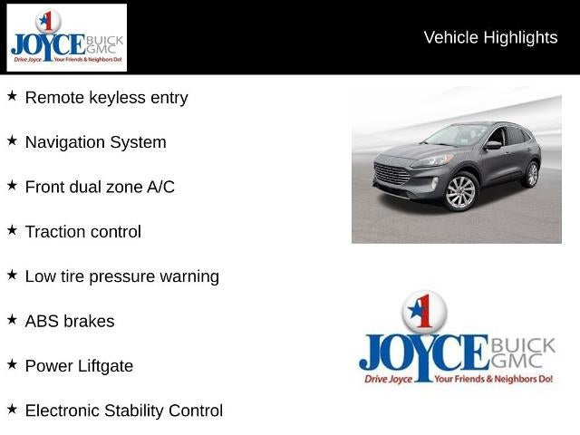 2021 Ford Escape Titanium Hybrid AWD