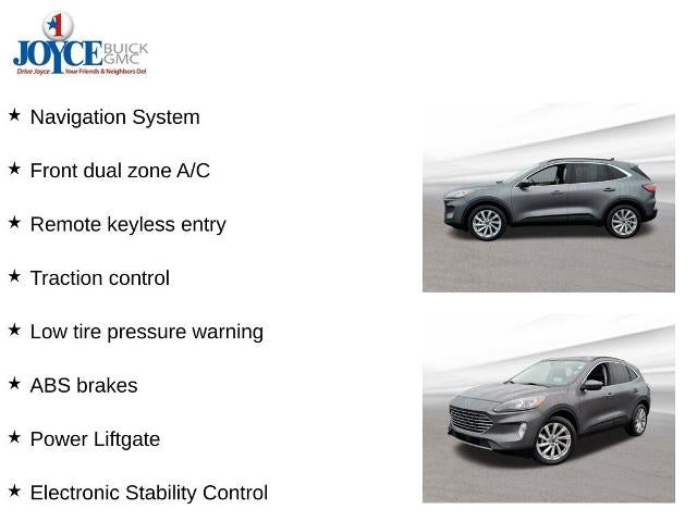 2021 Ford Escape Titanium Hybrid AWD