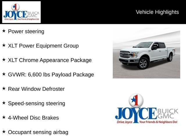 2018 Ford F-150 XLT 4WD SuperCrew 5.5' Box