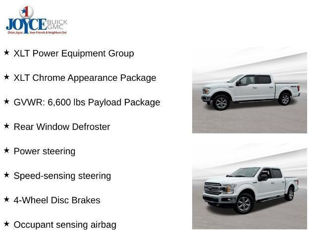 2018 Ford F-150 XLT 4WD SuperCrew 5.5' Box