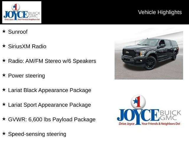 2020 Ford F-150 LARIAT 4WD SuperCrew 5.5' Box