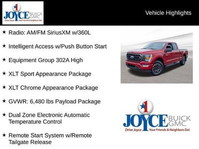 2022 Ford F-150 XLT 4WD SuperCab 6.5' Box