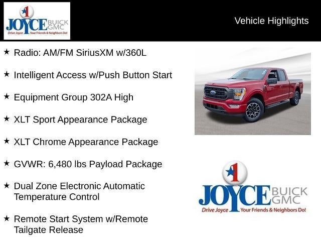 2022 Ford F-150 XLT 4WD SuperCab 6.5' Box