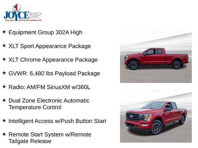 2022 Ford F-150 XLT 4WD SuperCab 6.5' Box