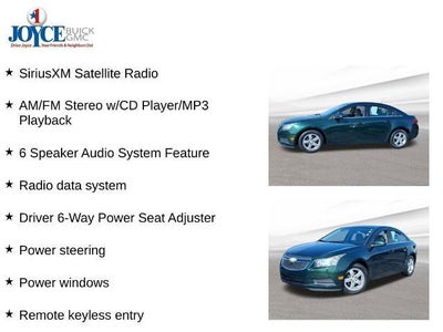 2014 Chevrolet Cruze Sedan 1LT (Automatic)