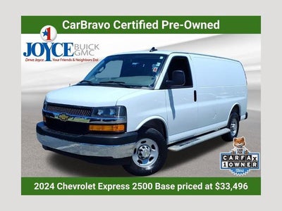 2024 Chevrolet Express Cargo 2500 2500 Regular Wheelbase Rear-Wheel Drive