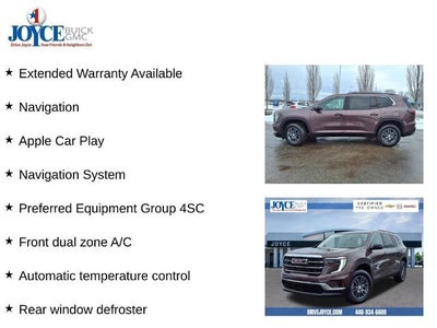 2025 GMC Acadia FWD Elevation