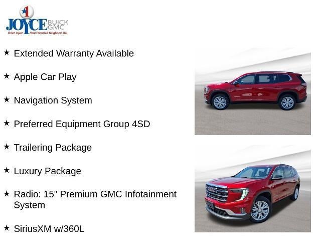 2024 GMC Acadia AWD Elevation
