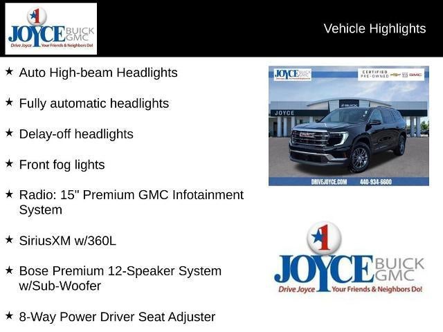 2025 GMC Acadia AWD Elevation