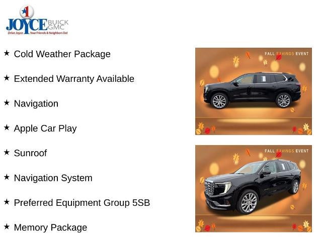 2024 GMC Acadia AWD Denali