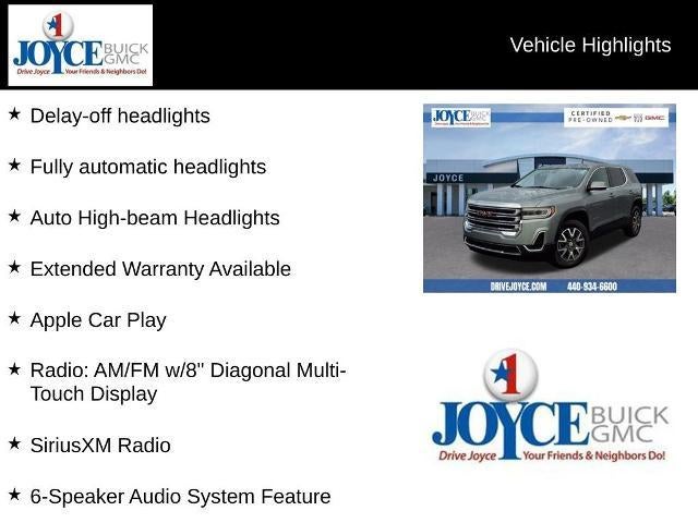 2023 GMC Acadia FWD SLE