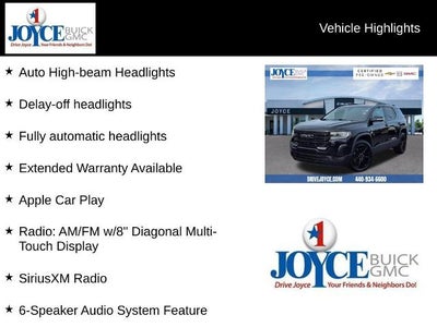 2022 GMC Acadia FWD SLE