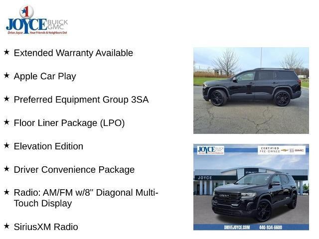 2022 GMC Acadia FWD SLE