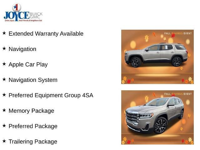 2022 GMC Acadia AWD SLT