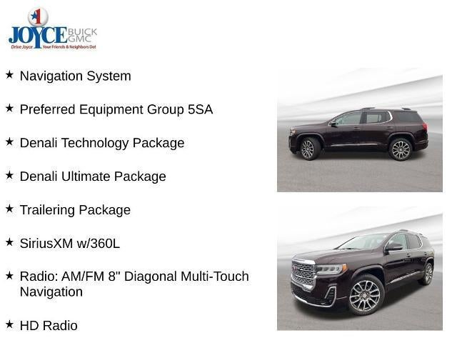 2021 GMC Acadia AWD Denali