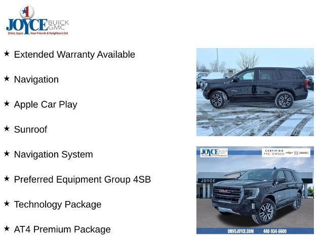 2023 GMC Yukon 4WD 4dr AT4