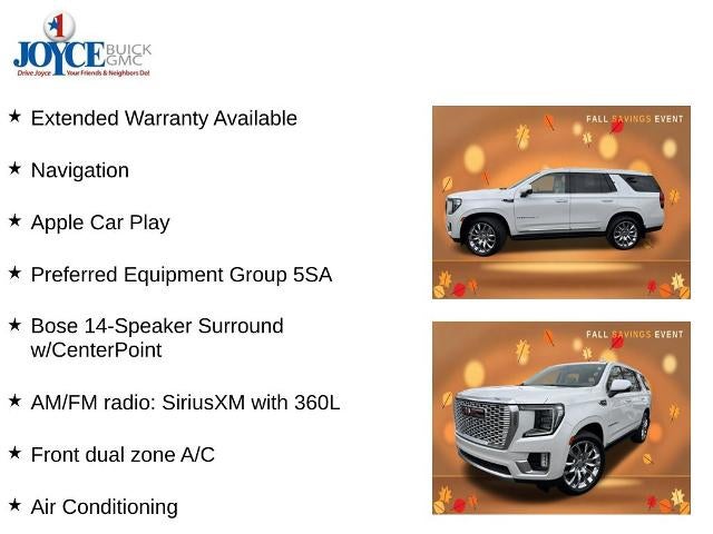 2022 GMC Yukon 4WD 4dr Denali