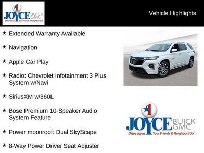 2022 Chevrolet Traverse AWD 2LZ