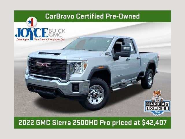 2022 GMC Sierra 2500 HD Double Cab Standard Box 4-Wheel Drive Pro