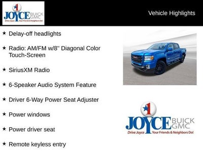 2022 GMC Canyon Crew Cab Short Box 4-Wheel Drive Elevation