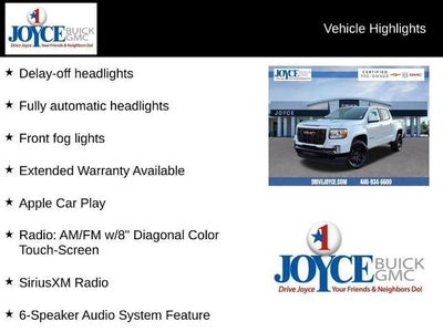 2022 GMC Canyon Crew Cab Short Box 4-Wheel Drive Elevation