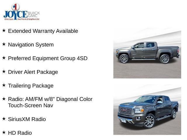 2019 GMC Canyon Crew Cab Short Box 4-Wheel Drive Denali