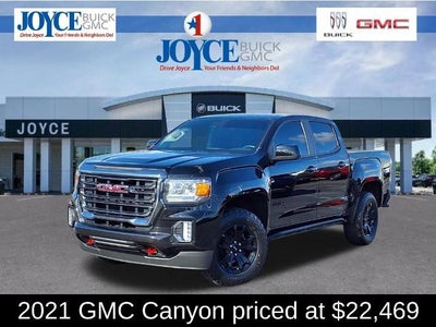 2021 GMC Canyon Crew Cab Short Box 4-Wheel Drive AT4 w/Leather