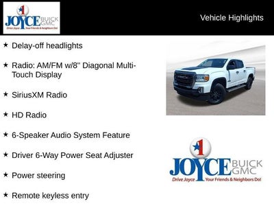 2022 GMC Canyon Crew Cab Short Box 4-Wheel Drive AT4 w/Leather