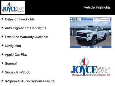 2025 GMC Canyon Crew Cab Short Box 4-Wheel Drive Elevation