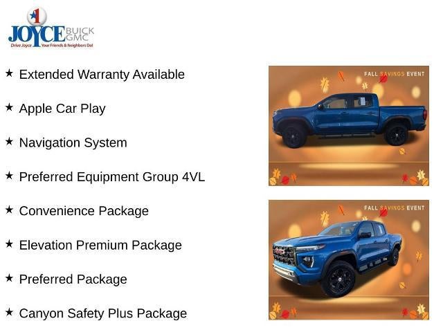2023 GMC Canyon Crew Cab Short Box 4-Wheel Drive Elevation