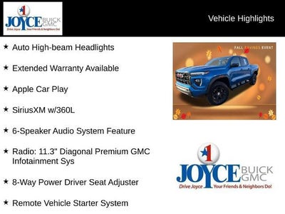 2023 GMC Canyon Crew Cab Short Box 4-Wheel Drive Elevation