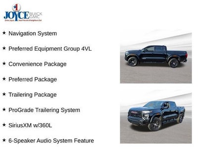 2024 GMC Canyon Crew Cab Short Box 4-Wheel Drive Elevation