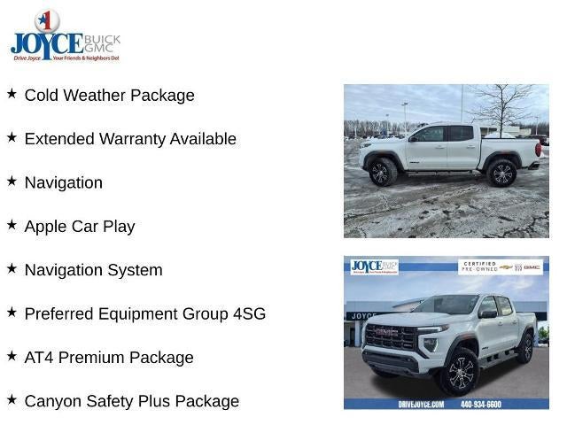 2023 GMC Canyon Crew Cab Short Box 4-Wheel Drive AT4