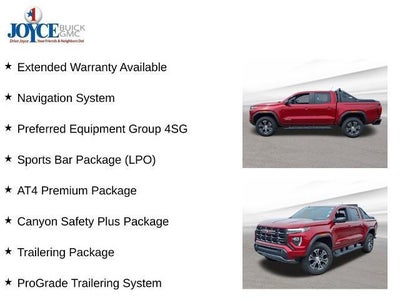 2023 GMC Canyon Crew Cab Short Box 4-Wheel Drive AT4