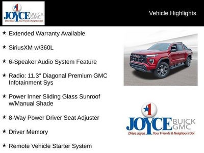 2023 GMC Canyon Crew Cab Short Box 4-Wheel Drive AT4