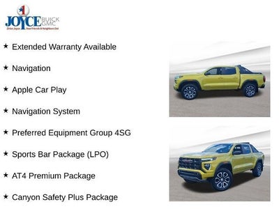 2023 GMC Canyon Crew Cab Short Box 4-Wheel Drive AT4