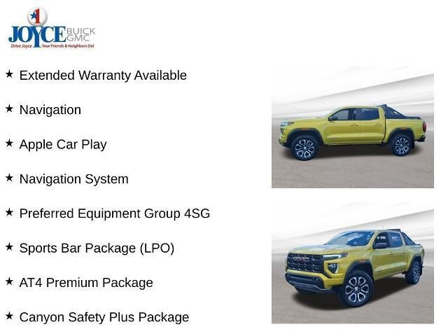 2023 GMC Canyon Crew Cab Short Box 4-Wheel Drive AT4