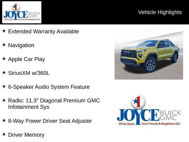 2023 GMC Canyon Crew Cab Short Box 4-Wheel Drive AT4